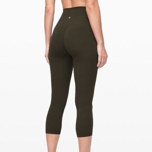 Lululemon align crop 21” high waisted